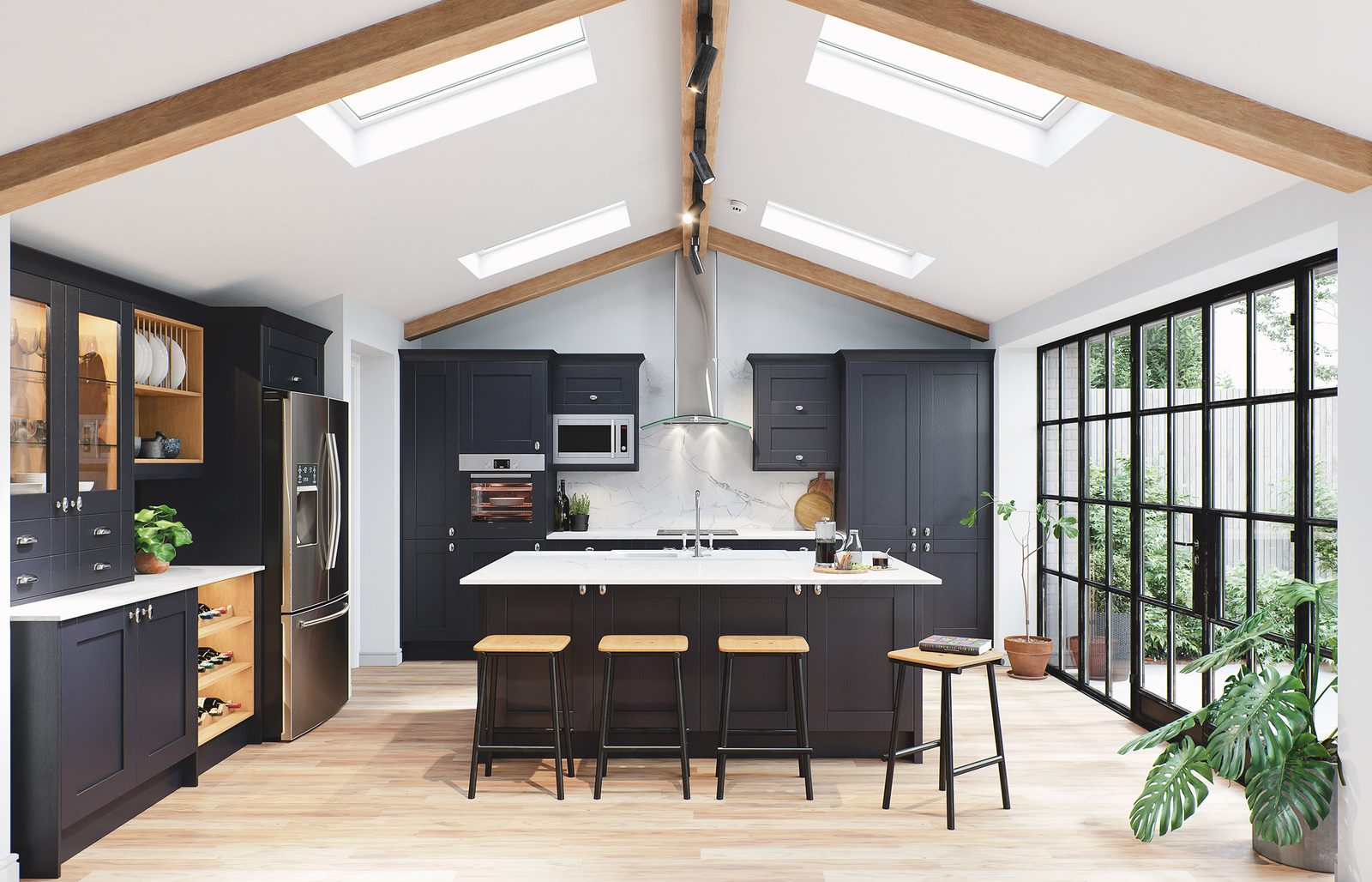 Cambridge Indigo kitchen style