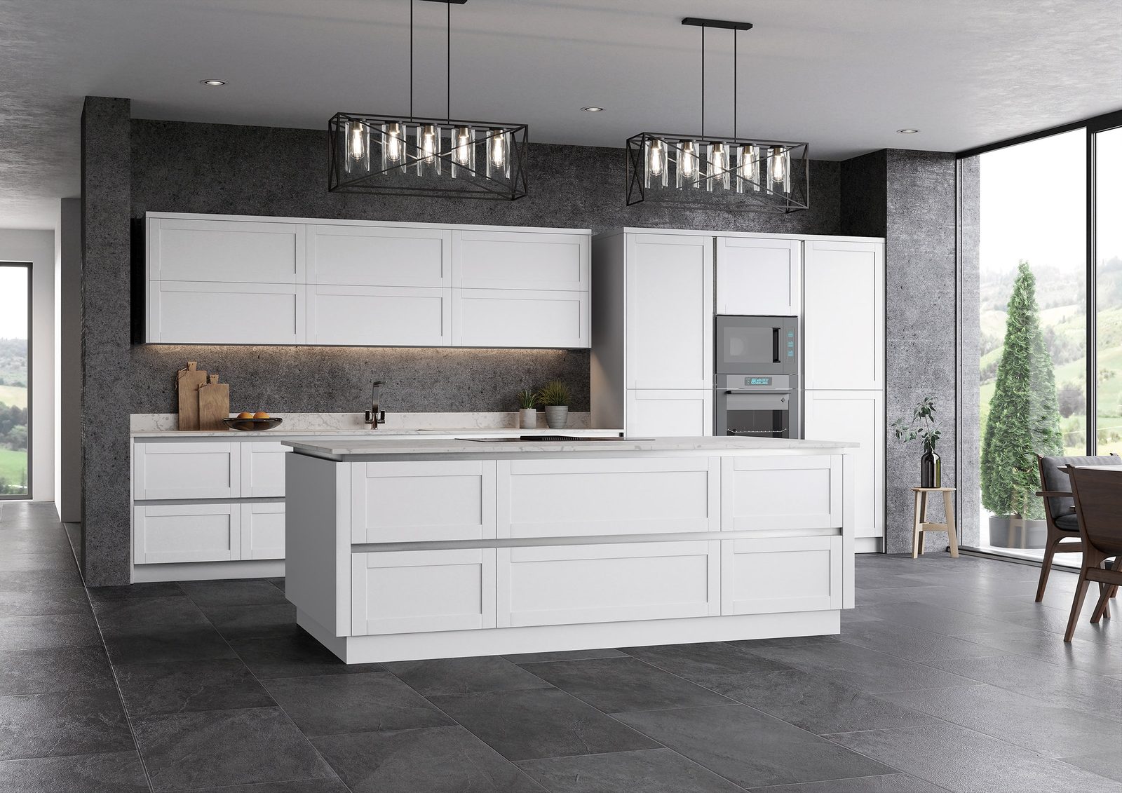 Stratto Vero white kitchen style