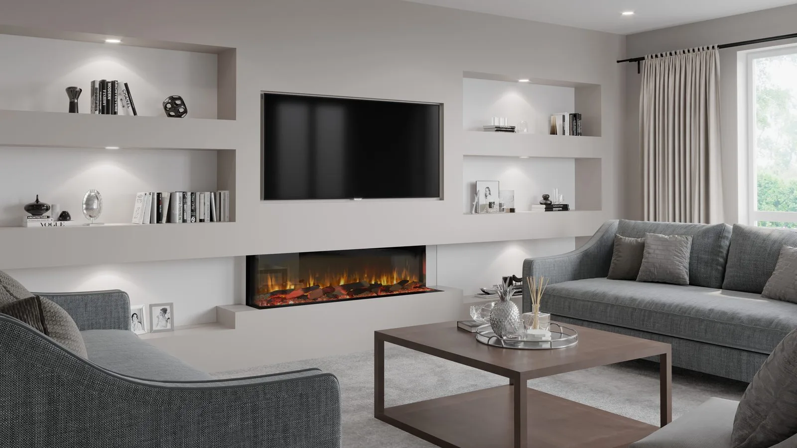 TV & Fireplace Installation