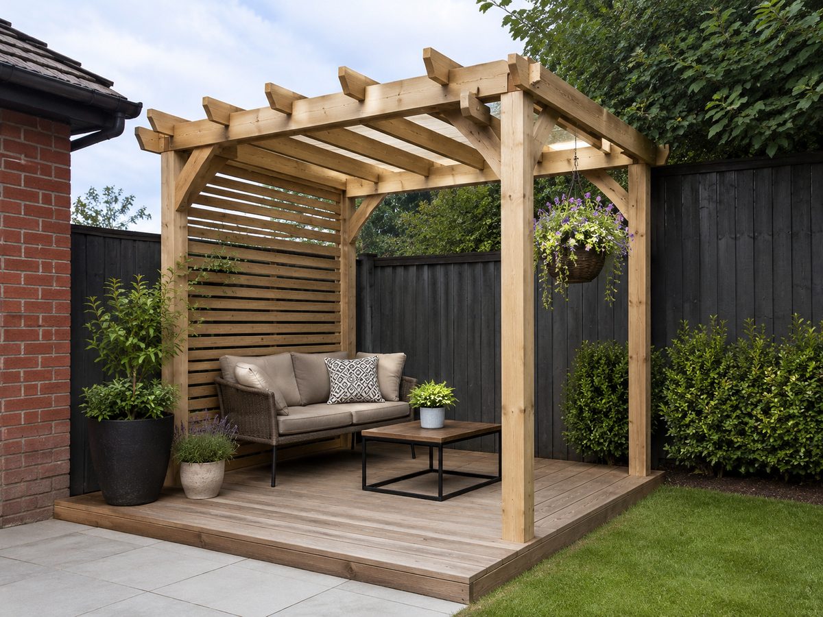 Timber Garden Pergola